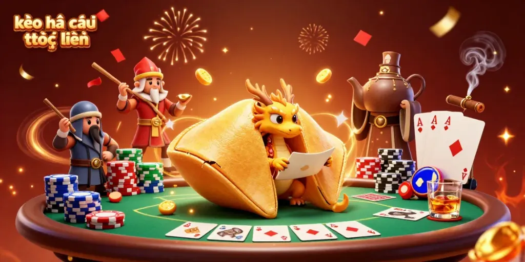 Engage with kèo nhà cái trực tuyến as the golden fortune cookie reveals winning insights and strategies.