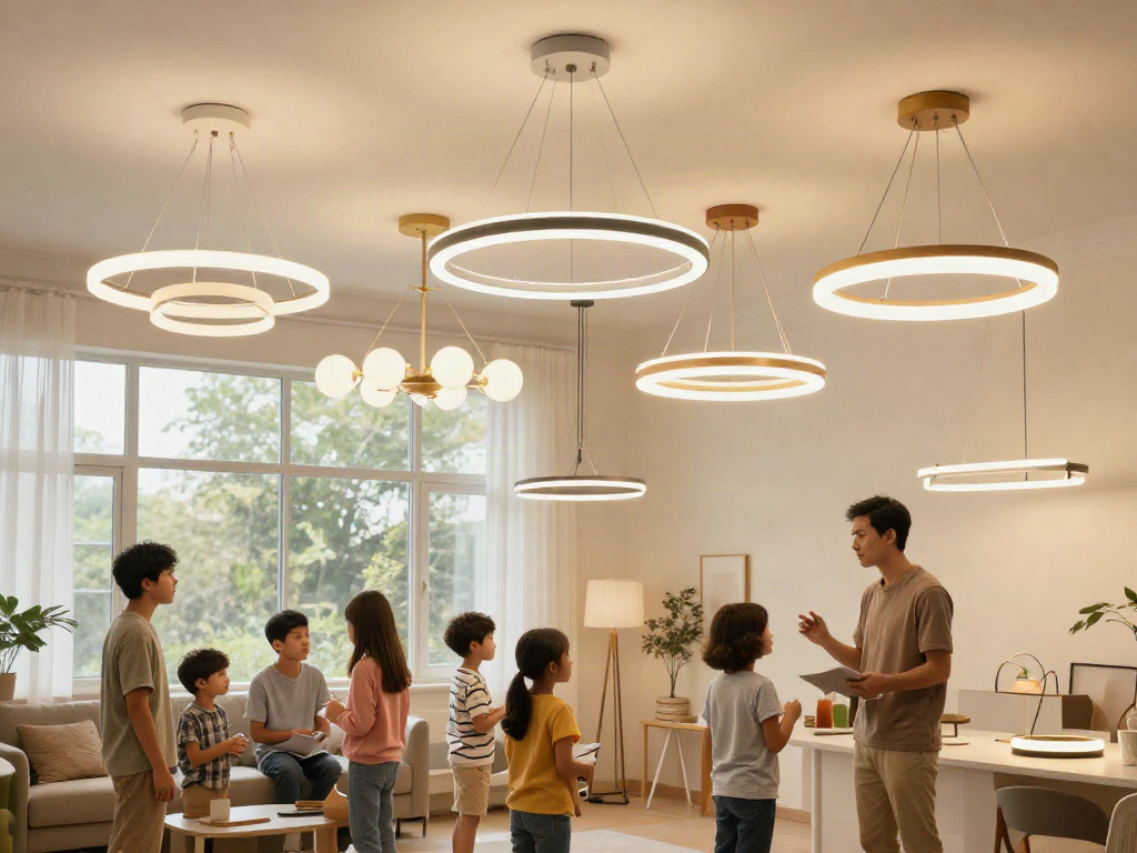 Varietate de lustre LED moderne, servicii locale de încredere.