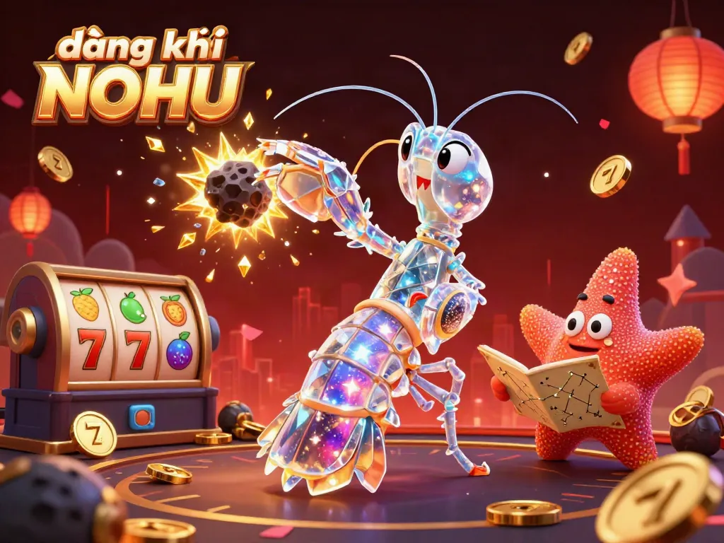 Experience thrilling gameplay with đăng ký NOHU as a galactic samurai mantis shrimp brings jackpots rolling in.