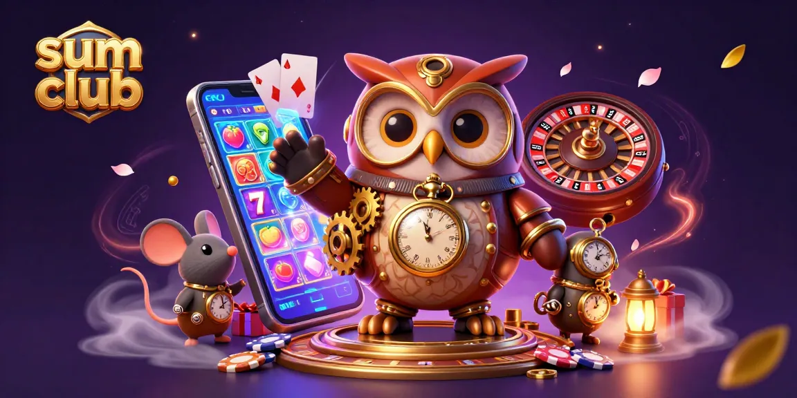 Play at sum club for an exciting slot experience with vibrant visuals and engaging casino elements.