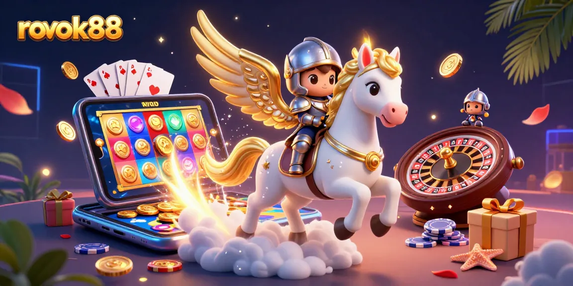 Experience the excitement of rokok88 through dynamic gaming with vibrant elements and thrilling action.
