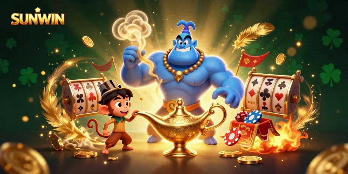 SUNWIN engages players with colorful casino slots and vibrant characters in immersive gaming.