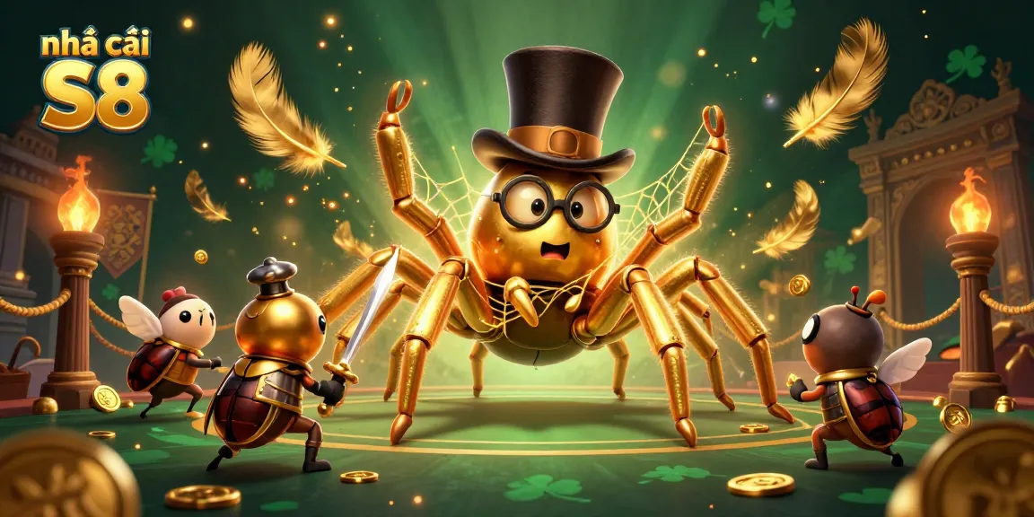 Experience thrilling adventures at Nhà cái S8 with unique characters in a vibrant casino scene.